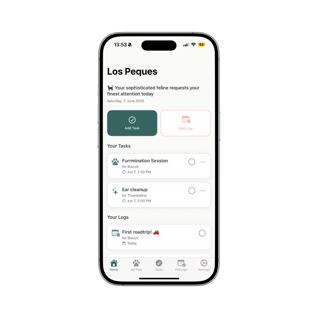 Los Peques app Feel confident every day screen